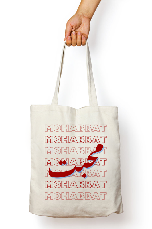 Mohabbat Tote Bag
