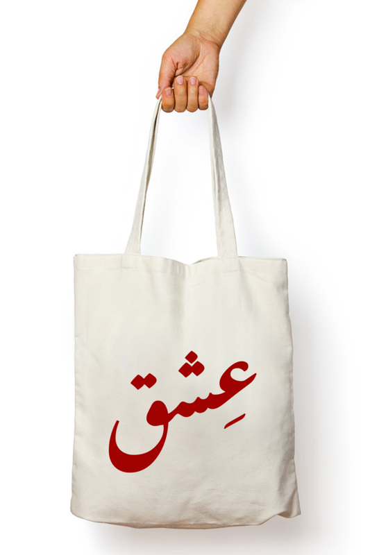 Ishq Tote Bag
