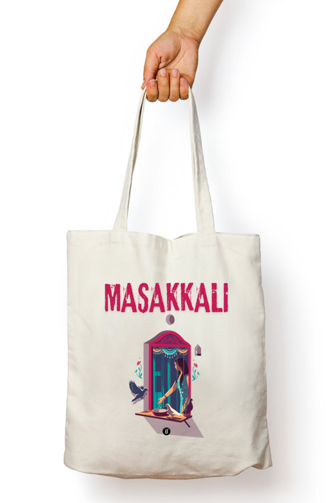 Masakkali Canvas Tote Bag