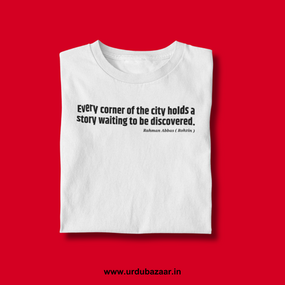 Rohzin By Rahman Abbas Unisex Regular Fit Tshirt